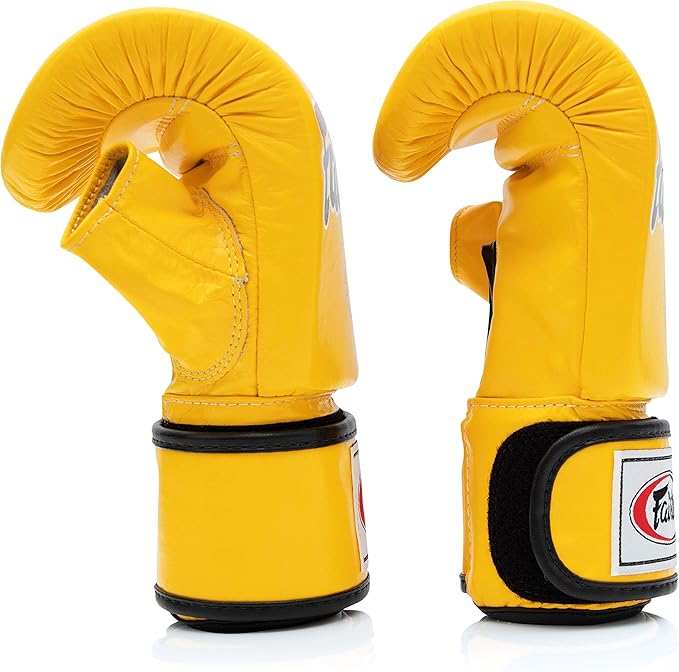 Fairtex TGO3 Muay Thai Boxing Gloves for Men, Women, Kids | Special Open Thumb Design | MMA Gloves, Kickboxing, Gym, Fitness | Premium Quality, Light Weight & Shock Absorbent Boxing Gloves