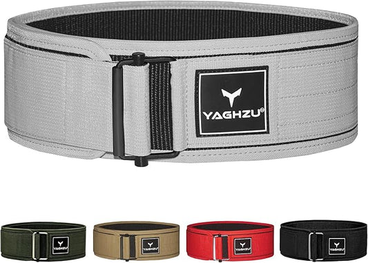Quick Locking Weight Lifting Belt - Adjustable Lifting 4 inch