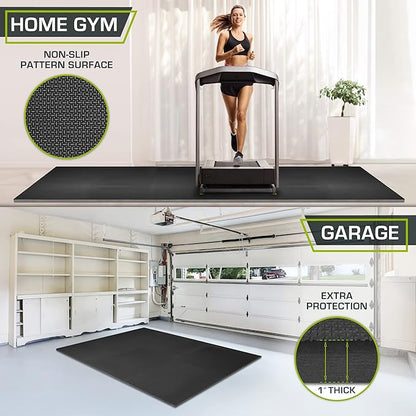 ProsourceFit Extra Thick Puzzle Exercise Mat 1 inch 24 Sq 6 Tiles