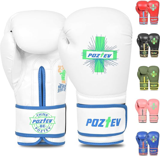 Boxing Gloves for Men & Women Professional Workout Gloves for Sparring, Heavy Bag Training - Muay Thai Focus Mitts Punching Bag Ideal for MMA & Kickboxing Gloves