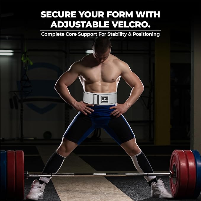 Quick Locking Weight Lifting Belt - Adjustable Lifting 4 inch