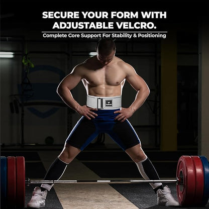Quick Locking Weight Lifting Belt - Adjustable Lifting 4 inch