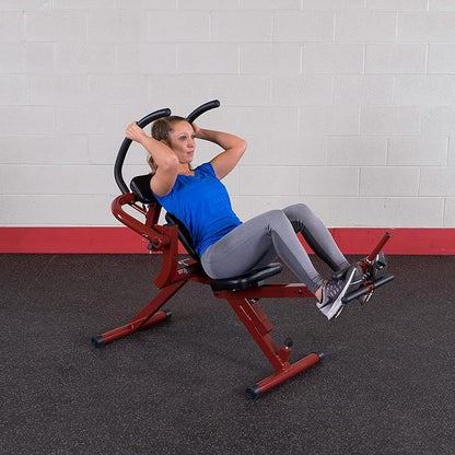 Body-Solid Best Fitness Semi Recumbent AB Bench (BFAB20) 64x22x46