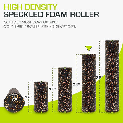 ProsourceFit High Density Foam Rollers 12 - Inches long