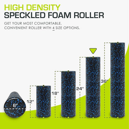 ProsourceFit High Density Foam Rollers 12 - Inches long