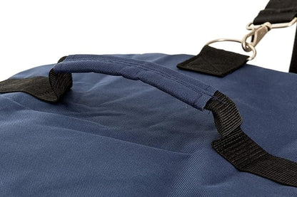 Heavy Duty Cargo Duffel Large Sport Gear Drum Set Equipment Hardware Travel Bag Rooftop Rack Bag (24" x 12" x 12", Navy)