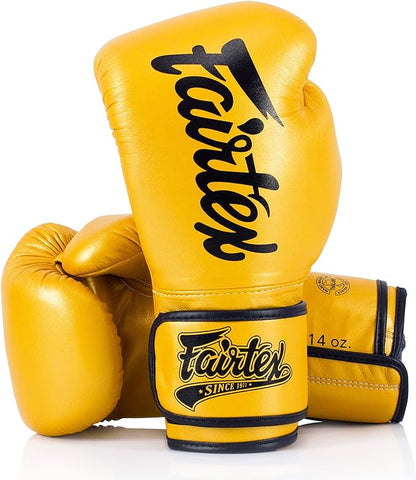 Fairtex Muay Thai Boxing Gloves for Men, Women, Kids | MMA Gloves, Kickboxing, Gym, Workout | Premium Quality, Light Weight & Shock Absorbent Boxing Gloves - BGV14, BGV11, BGV18, BGV20, BGV25