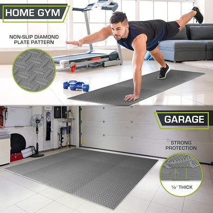 ProsourceFit Puzzle Exercise Mat Â½ in