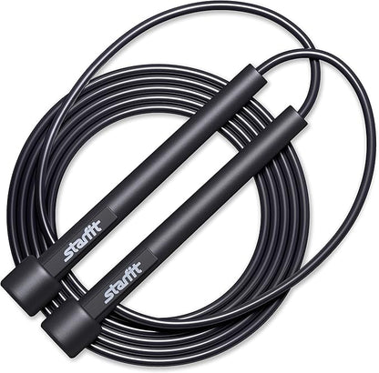 Lightweight Jump Rope for Fitness and Exercise, Adjustable Jump Ropes with Plastic Handles, Cardio and Endurance Training, Jumping Rope for Workout