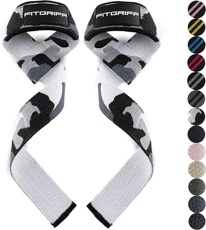 Fitgriff® Lifting Wrist Straps for Weightlifting
