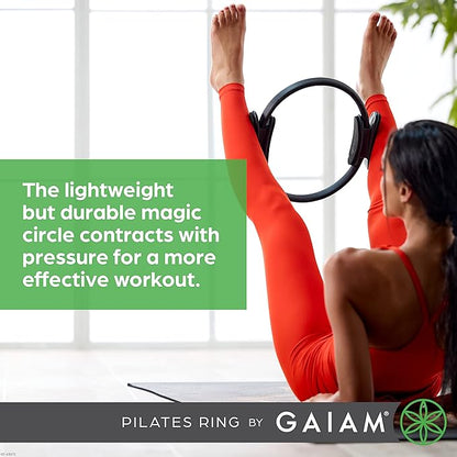 Gaiam Pilates Ring 15" Fitness Circle - Lightweight