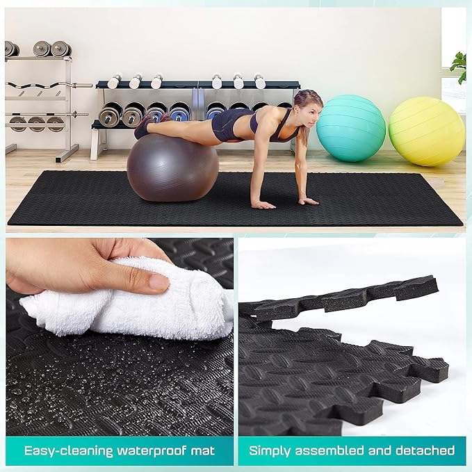 Yes4All 12, 16, 36 SQ. FT Puzzle/Interlocking Exercise