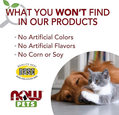 NOW Foods Pet Health, Cardiovascular Support Supplement, Formulated for Cats & Dogs, NASC Certified, Powder, 4.5-Ounce