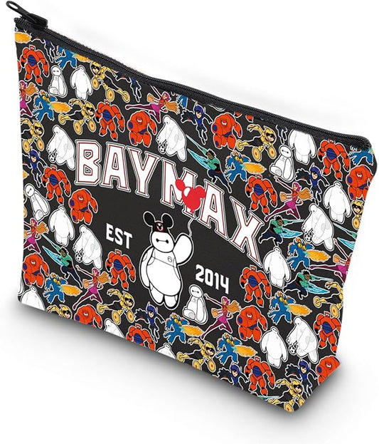 VAMSII Animated Film Merchandise Gift B Est 2014 Zipper Pouch Makeup Bag Gift Movie Fans (BLK-B-MAX 2014)