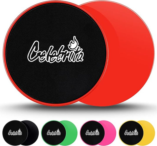 Celebrita Pair of Gliding Discs Core Sliders Ab