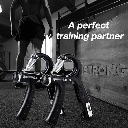 Grip Strength Trainer Set of 2 Pack 10-132lbs Forearm