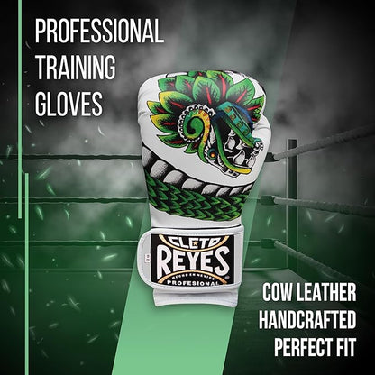 CLETO REYES Training Gloves with Leather Strap & Attached Thumb and Hook & Loop Closure