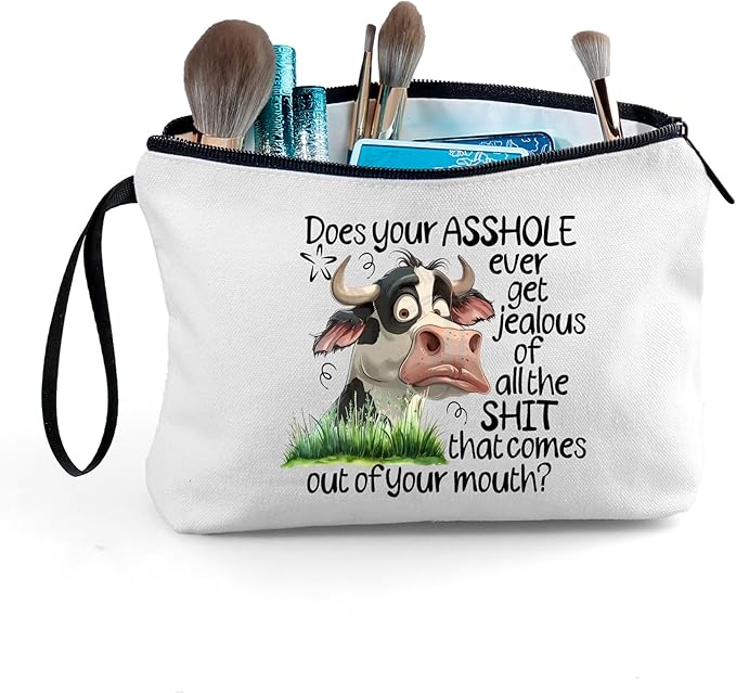 Funny Gifts for Women,Gag Gifts,Birthday Gifts for Sister From Sister,Cosmetic Bag for Purse,Funny Adult Gifts,Womens Birthday Gifts,Christmas Gifts for Women