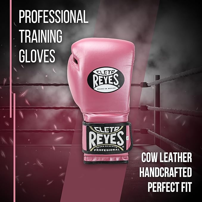 CLETO REYES Training Gloves with Leather Strap & Attached Thumb and Hook & Loop Closure