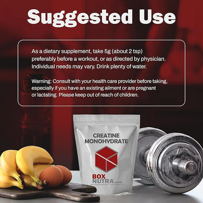 BoxNutra Single-Ingredient Creatine
