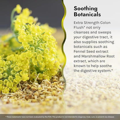 Irwin Naturals Extra Strength Colon Flush Quick & Powerful Digestive + Constipation Support Supplement with Psyllium, Acai, Triphala + Soothing Botanicals - 60 Liquid Softgels