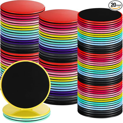 Jenaai Core Sliders Bulk Exercise Glider Discs Gifts