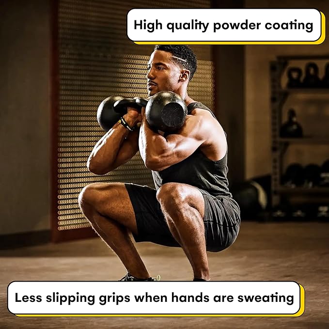Kettlebell Kings Powder Coated Kettlebell Weights - 9-97