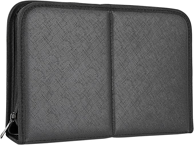 Makeup Brush Organizer Bag Standing Makeup Brushes Holder Travel Case, Professional Portable Cosmetic Storage Bag Foldable Makeup Brush Wrap Case for Men Women Artist Gift (Black)