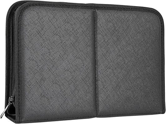 Makeup Brush Organizer Bag Standing Makeup Brushes Holder Travel Case, Professional Portable Cosmetic Storage Bag Foldable Makeup Brush Wrap Case for Men Women Artist Gift (Black)