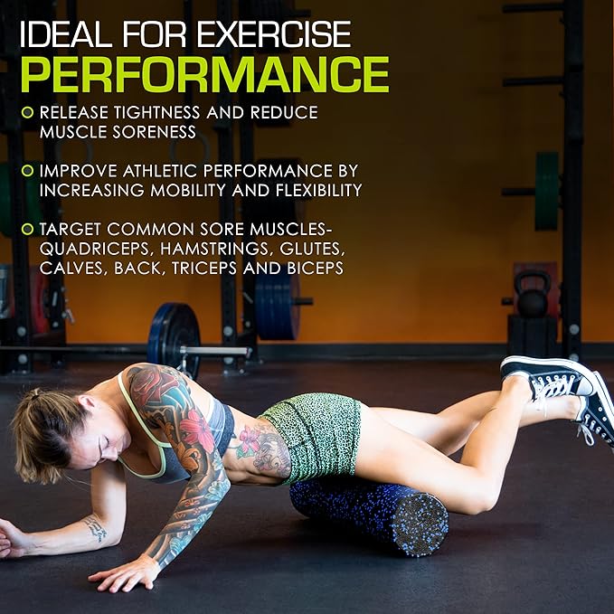 ProsourceFit High Density Foam Rollers 12 - Inches long
