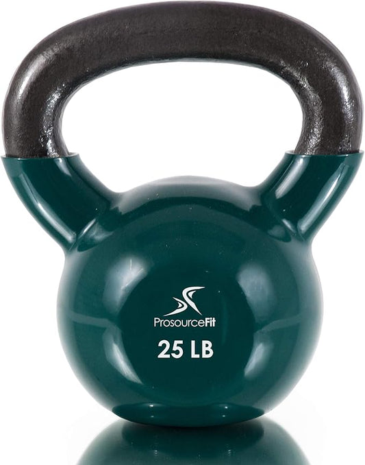 ProsourceFit Vinyl Coated Cast Iron Kettlebells for Full