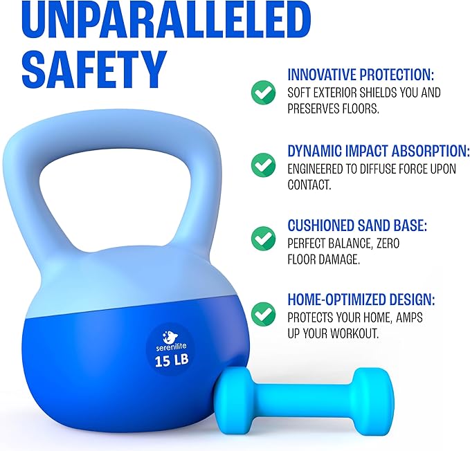 Soft Kettlebells, Serenilite Kettlebell Sets, Kettle Bell Sets