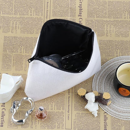 VAMSII POTS Awareness Gift Hello Darkness, My Old Friend Makeup Bag POTS Syndrome Fighter Warrior Cosmetic Bag Dysautonomia Awareness Gift (Hello Darkness My Old Friend M)