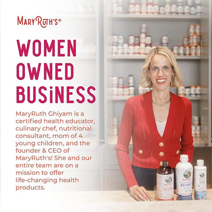 MaryRuth Organics 3-in-1 Daily Health Probiotics for Women | Clinically Tested | Hormone Support & Gut Health Supplement for Women | Supplement for Women | 50 Billion CFU | Allergen Free | 30 ct