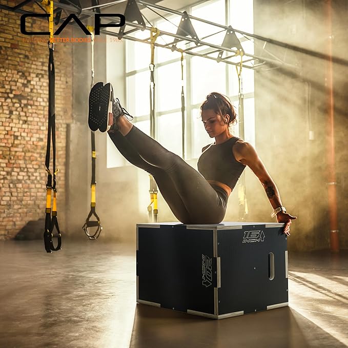 CAP Barbell 3-in-1 Plyometric Box