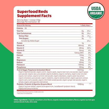 Feel Great Reds and Greens Powder 300 Grams