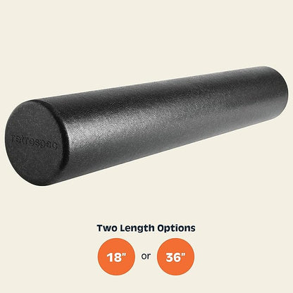 Retrospec Relief Foam Roller 18" & 36" High-Density