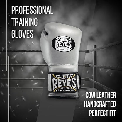 CLETO REYES Training Gloves with Leather Strap & Attached Thumb and Hook & Loop Closure