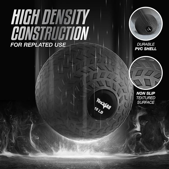 Yes4All Slam Ball 10-40lb Medicine
