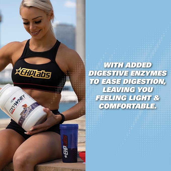 EHP Labs OxyWhey Whey Protein Isolate Powder - 25g of Whey Isolate Protein Powder, Meal Replacement Shake, Sugar Free Protein Powder - 25 Serves (Vanilla Ice Cream)