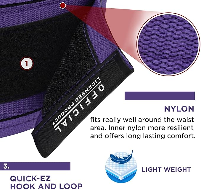 RDX Women Weight Lifting Belt 4” Adjustable Back