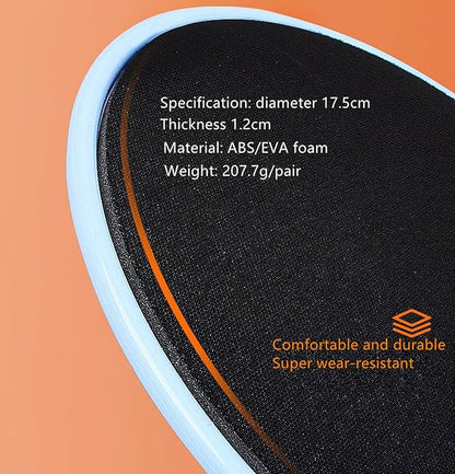 Double Sided Slide Core Slide Ultimate Core Coach Gym