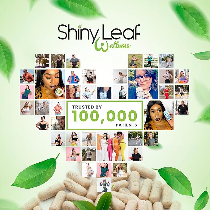 Shiny Leaf Bariatric Multivitamin with Iron - 45mg Iron, 360 Capsules, Post WLS Support, for Gastric Sleeve, Bypass and Mini Bypass, High Potency Daily Vitamins, for Women and Men,1 Year Supply