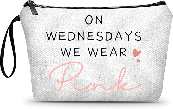 Cosmetic Bag for Purse,Gifts for Little Girls,Mean s Cosmetic Makeup Bag,Fun Gifts for Women Friends,Bridesmaids Proposal Gifts,Sister Birthday Gifts,Christmas Gifts for Teenage Girls