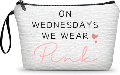 Cosmetic Bag for Purse,Gifts for Little Girls,Mean s Cosmetic Makeup Bag,Fun Gifts for Women Friends,Bridesmaids Proposal Gifts,Sister Birthday Gifts,Christmas Gifts for Teenage Girls