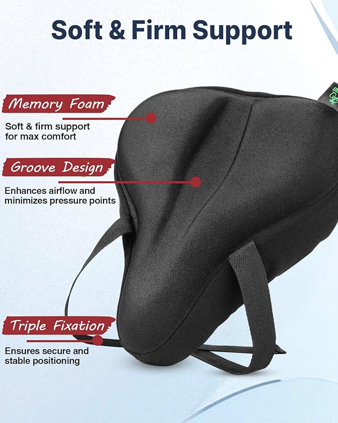 Zacro Bike Seat Comfort for Women Men