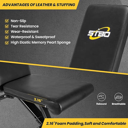 Adjustable Folding Weight Bench