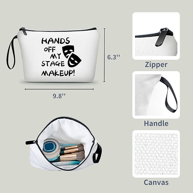 Small Funny Birthday Girlfriend Gifts for Women Makeup Cosmetic Travel Bags for Women Gag Gifts Funny Adult Teen Girls