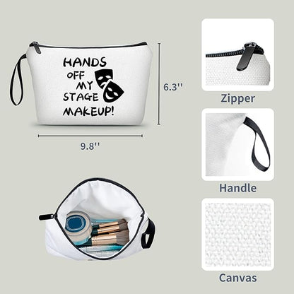 Small Funny Birthday Girlfriend Gifts for Women Makeup Cosmetic Travel Bags for Women Gag Gifts Funny Adult Teen Girls