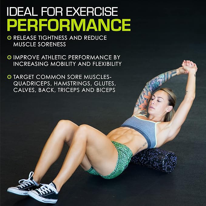 ProsourceFit High Density Foam Rollers 12 - Inches long